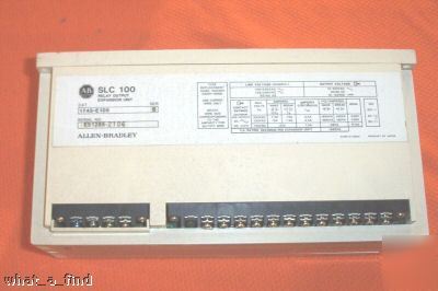 Allen bradley 1745-E105 controller slc 100 relay unit