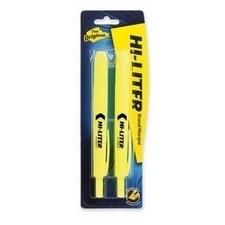 Avery retractable highlighters,yellow .5MM2/pk w/more 
