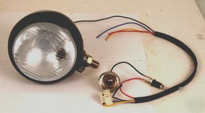 Chevy ford john deere farmall headlight rat rod tractor