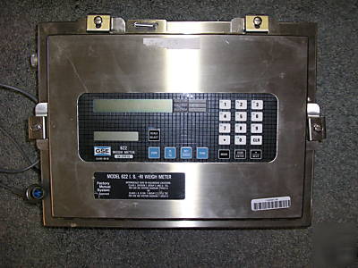 Gse model 622 is intrinsically safe digital weigh meter