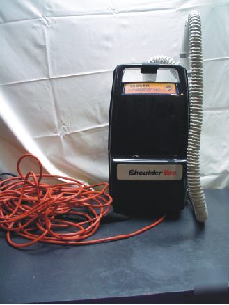 Hoover commercial shoulder backpack vacuum C2075-070