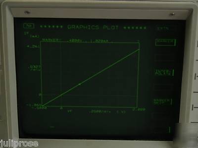 Hp 4145A semiconductor parameter analyzer w/ 16058A