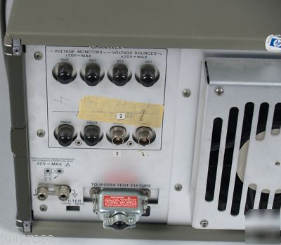 Hp 4145A semiconductor parameter analyzer w/ 16058A