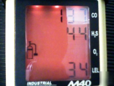 New industrial scientific M40 4-gas meter & all sensors