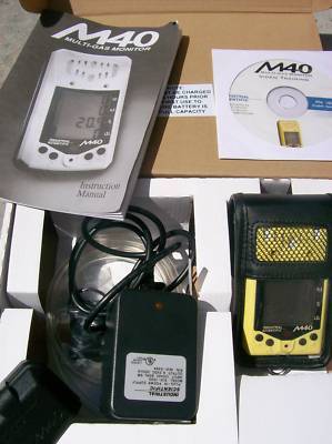 New industrial scientific M40 4-gas meter & all sensors