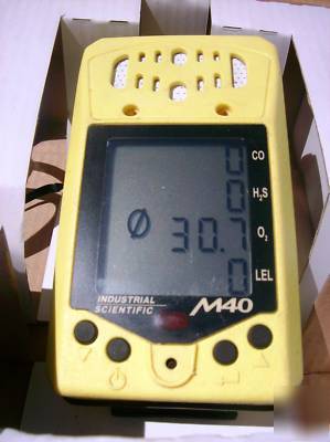 New industrial scientific M40 4-gas meter & all sensors