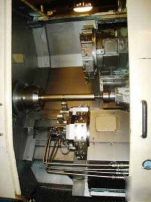 Okuma impact lu-25 4-axis cnc turning center
