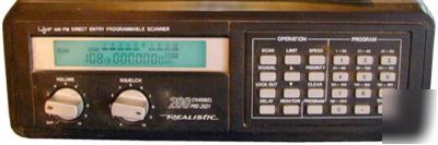 PRO2021 pro 2021 200CH scanner servicing data on a cd