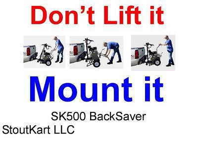 SK500 12.5-s backsaver hydraulic post hole digger
