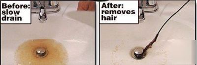 Sink wizard - drain hair removal tool - as seen on tv