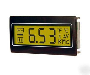 Trumeter HED271-r 3 1/2 digit lcd digital panel meter *