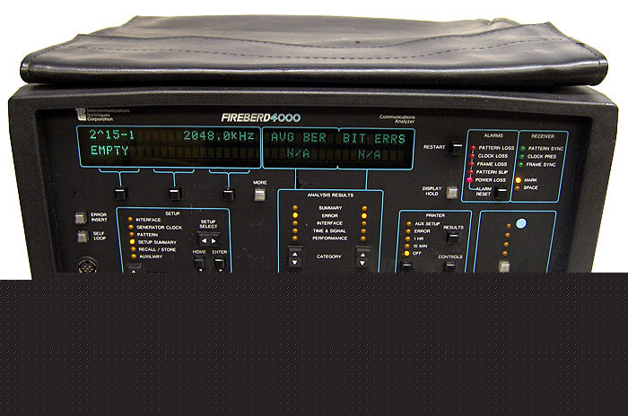 Ttc acterna fireberd 4000 analyzer with option 4005