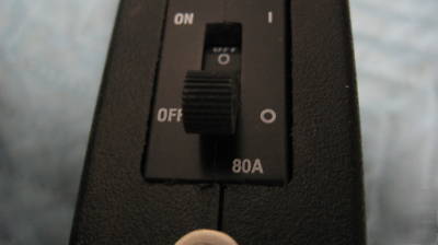 Usjl-002 meter bypass jump cables with 80 amp breaker