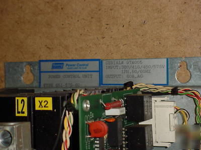 Spang power scr analog power controllers 60A 