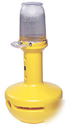 Wobble light 500 watts halogen yellow