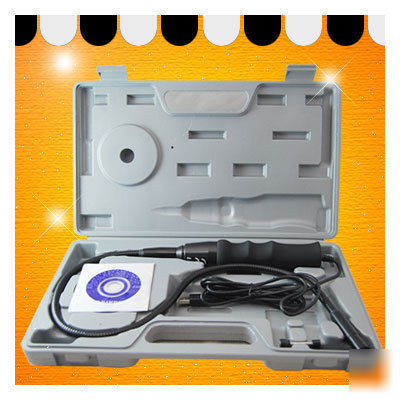 Usb flexible led snake scope camera snapshot endoscopic