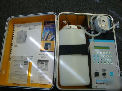 New masterflex e/s composite water sampler set in case