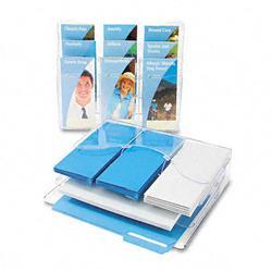New three-tier docuholder™ organizer with 6 rem...