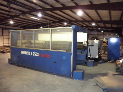 1992 trumatic lasercat L2503 cnc laser cutting machine