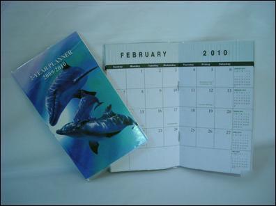 2009 2010 dolphin pocket monthly planner