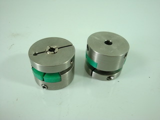 2X used coupling for stepping motor