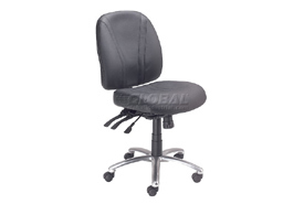 8-way adjustable ergonomic chair - leather