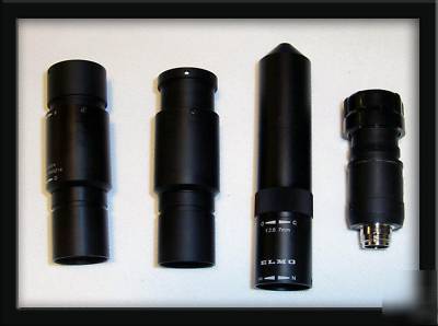 Elmo 9745-2 CC431E control unit + 4 micro camera lens @