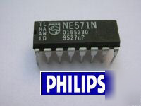 10PCS philips NE571N NE571 compandor amp ic ic's DIP16