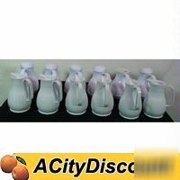 12 commercial restaurant dining coffee tea pots carafes