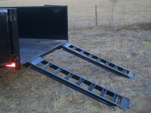 2010 texas pride 7X14 gooseneck dump trailer 14K gvwr