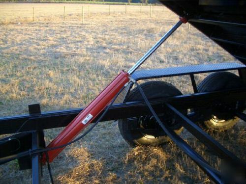 2010 texas pride 7X14 gooseneck dump trailer 14K gvwr