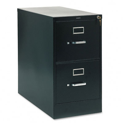 210 sers two-drawer full-susp file letter 28-1/2D black
