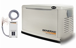 5501 generac 8KW air-cooled generator w/8-cir ats