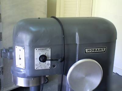  60 quart hobart dough mixer with bowl and hook