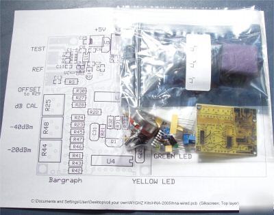 Antenna ratiometer or network analyzer kit