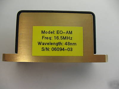 Eo-am-r-16.5-C4 electro-optic amplitude modulator,488NM