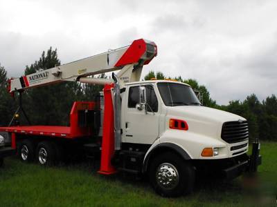 2000 sterling tandem 25-ton national crane model 1100