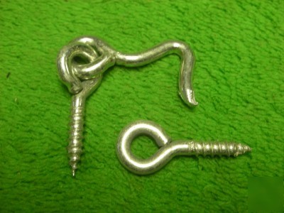 311 zinc gate hook & eye cabinet door latch lock 1