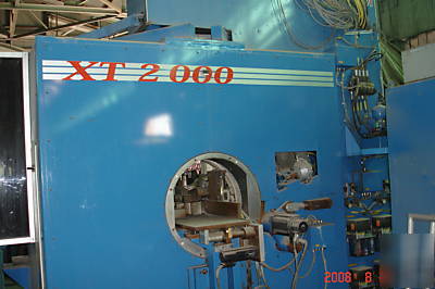 Extech xt-2000 multi axis mill for machining extrusions