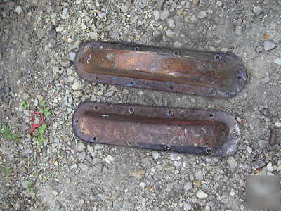 Farmall a sa b bn tractor orignal rear axle drop covers