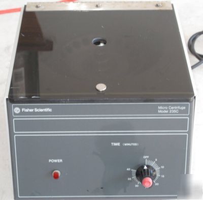 Fisher scientific 235C micro centrifuge + 20 slot rotor