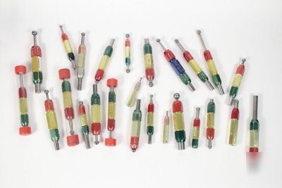 Go/no go plug/ball gages/gauges, 0-20 mm, lot of 25 (a)
