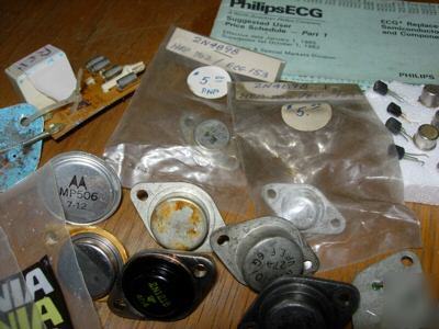 LOT3 vintage phillips rca genuine parts in retail pack