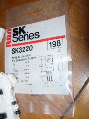 LOT3 vintage phillips rca genuine parts in retail pack