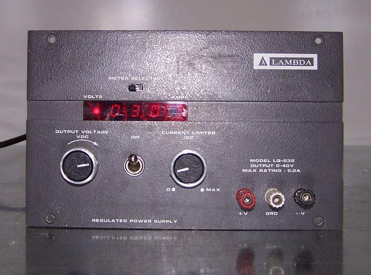 Lambda lq-532 regulated power supply 40 vdc @ 5 amps 