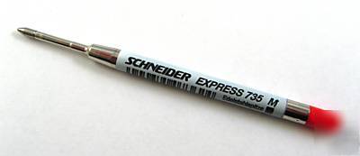 Schneider jumbo parker style ball point refill med red