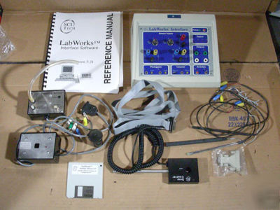 Sci tech labworks interface unit with accessories