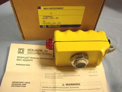 Square d pendant station 9001AEQ3398G2 series a