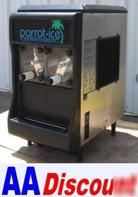 Used parrot ice dual hopper frozen drink machine 2403