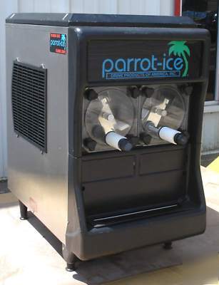 Used parrot ice dual hopper frozen drink machine 2403